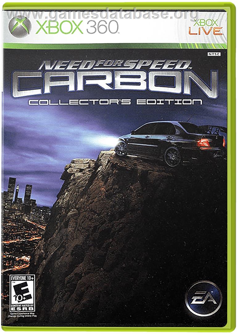 Need for Speed Carbon - Microsoft Xbox 360 - Artwork - Box
