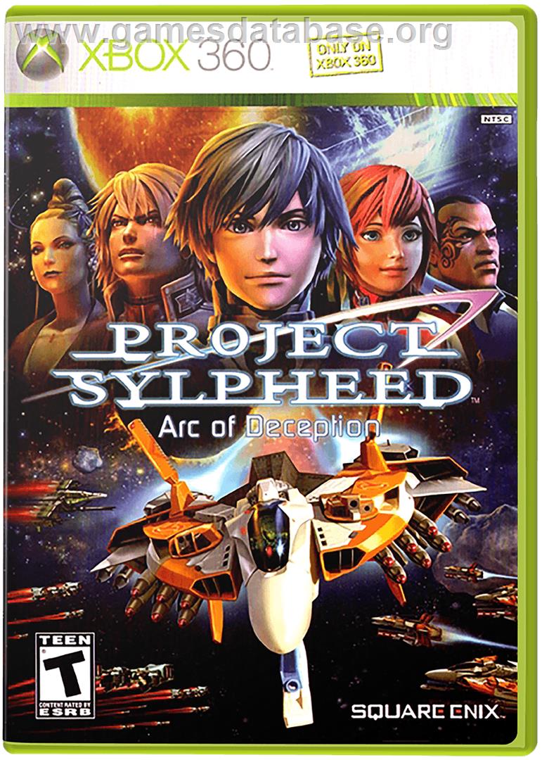PROJECT SYLPHEED - Microsoft Xbox 360 - Artwork - Box