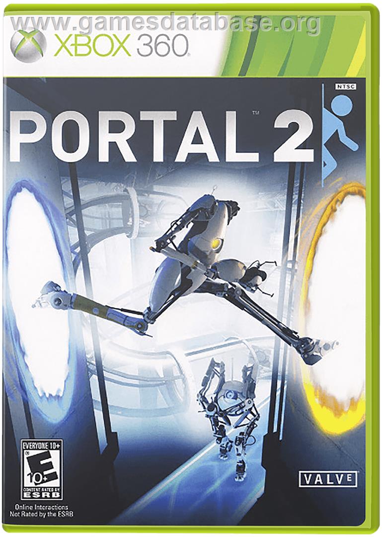 Portal 2 - Microsoft Xbox 360 - Artwork - Box