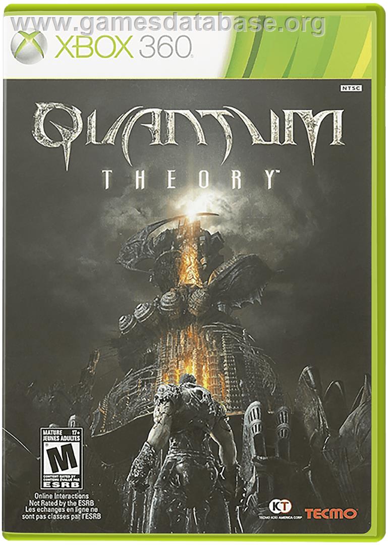 QUANTUM THEORY - Microsoft Xbox 360 - Artwork - Box