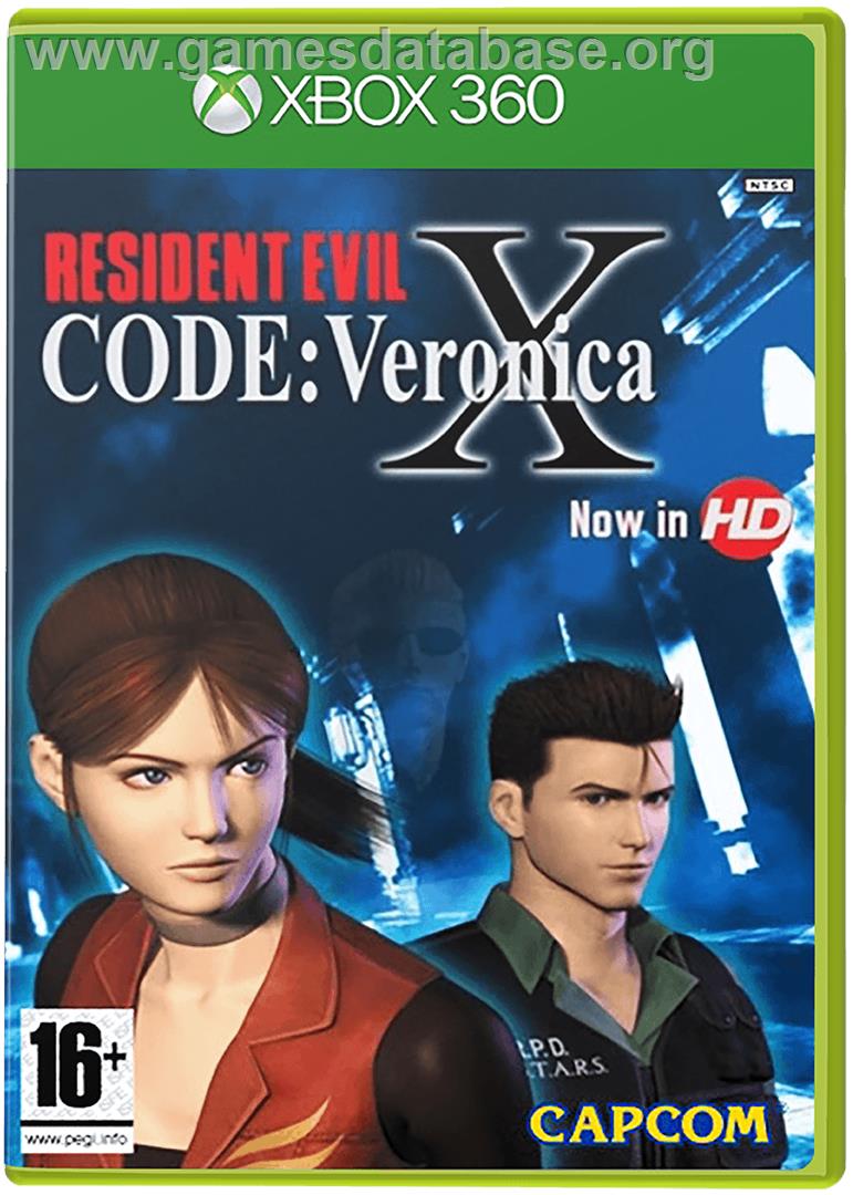 RESIDENT EVIL CODE: Veronica X - Microsoft Xbox 360 - Artwork - Box