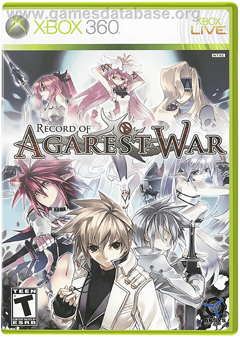 Record of Agarest War - Microsoft Xbox 360 - Artwork - Box