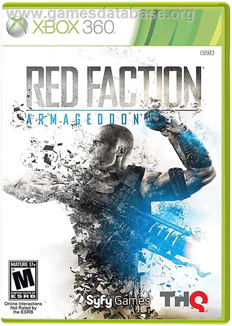 Red Faction: Armageddon - Microsoft Xbox 360 - Artwork - Box