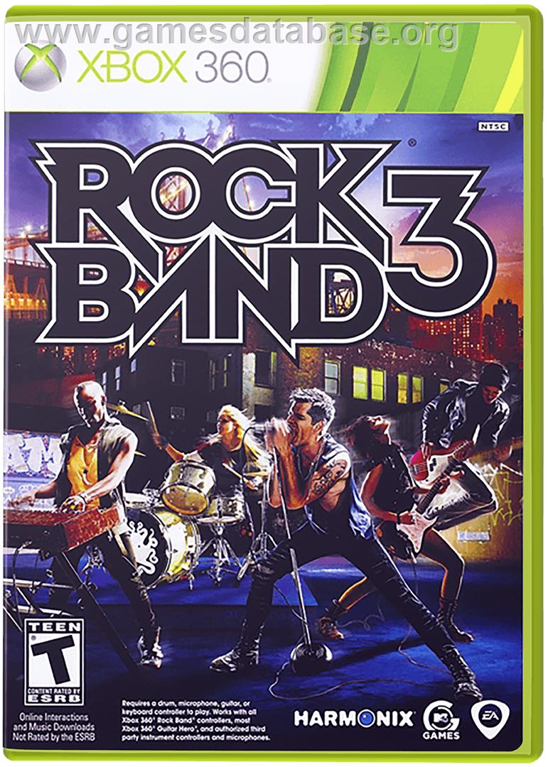 Rock Band 3 - Microsoft Xbox 360 - Artwork - Box