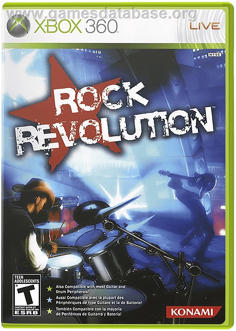 Rock Revolution - Microsoft Xbox 360 - Artwork - Box