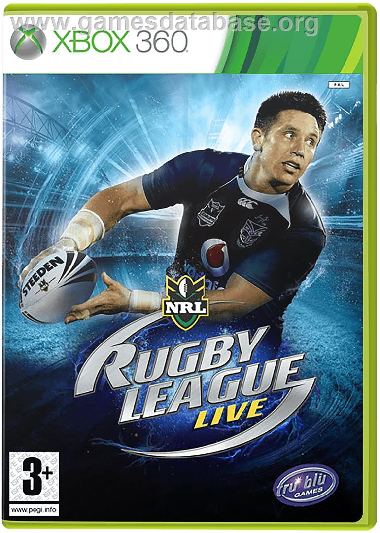 Rugby League Live - Microsoft Xbox 360 - Artwork - Box