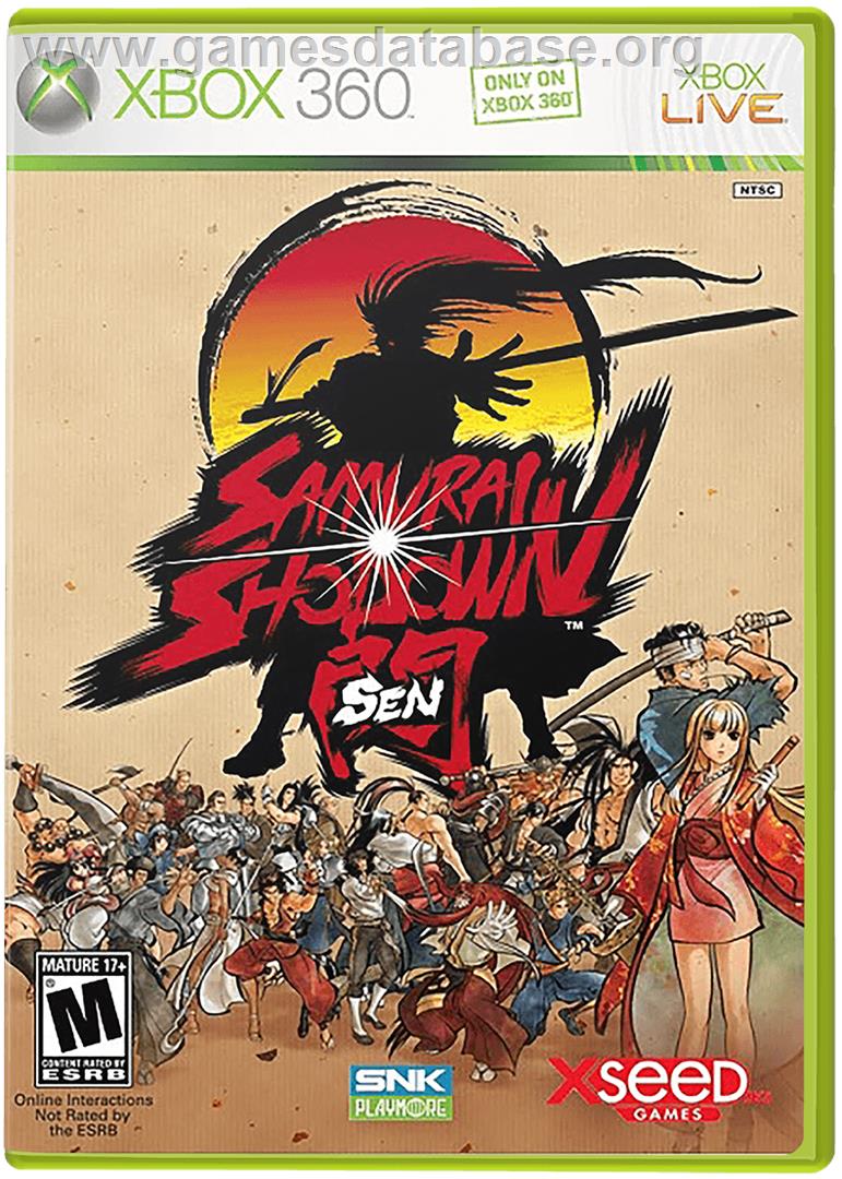 SAMURAI SHOWDOWN SEN - Microsoft Xbox 360 - Artwork - Box