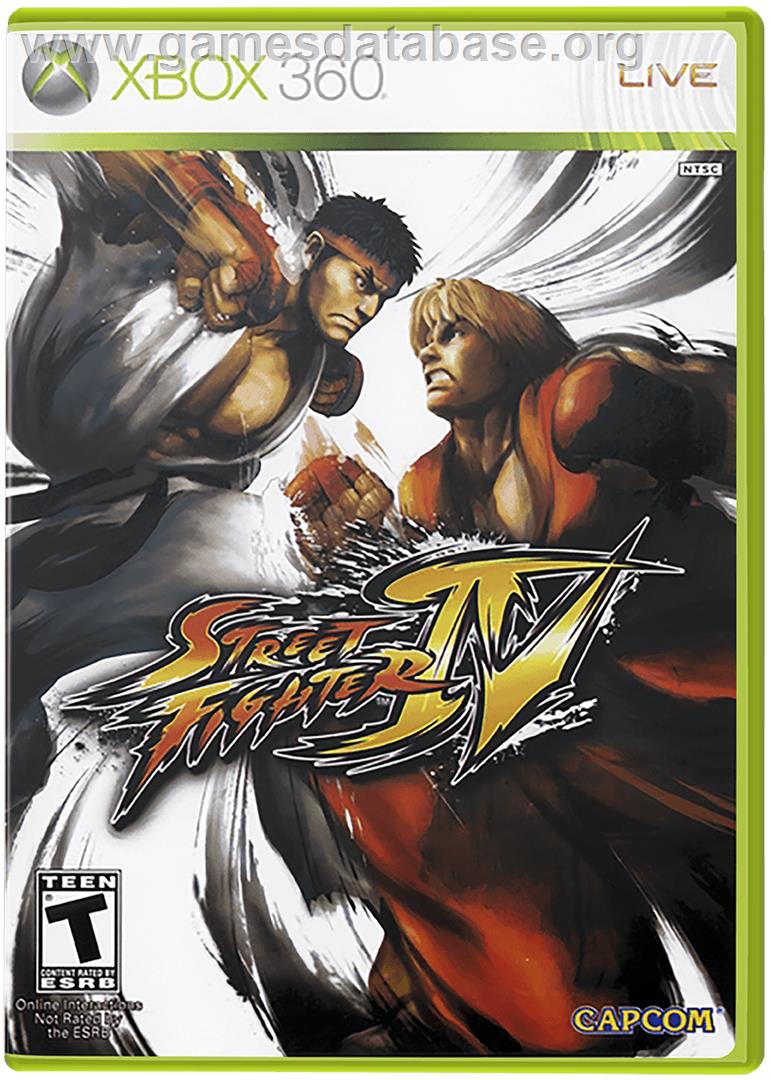 STREET FIGHTER IV - Microsoft Xbox 360 - Artwork - Box