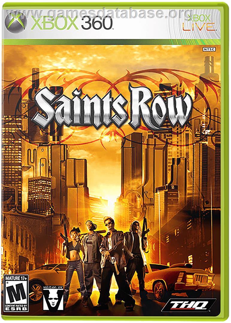 Saints Row - Microsoft Xbox 360 - Artwork - Box