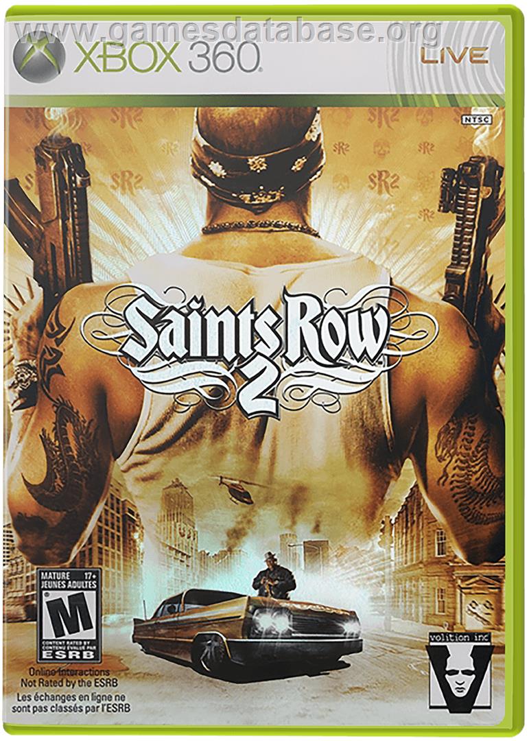 Saints Row 2 - Microsoft Xbox 360 - Artwork - Box