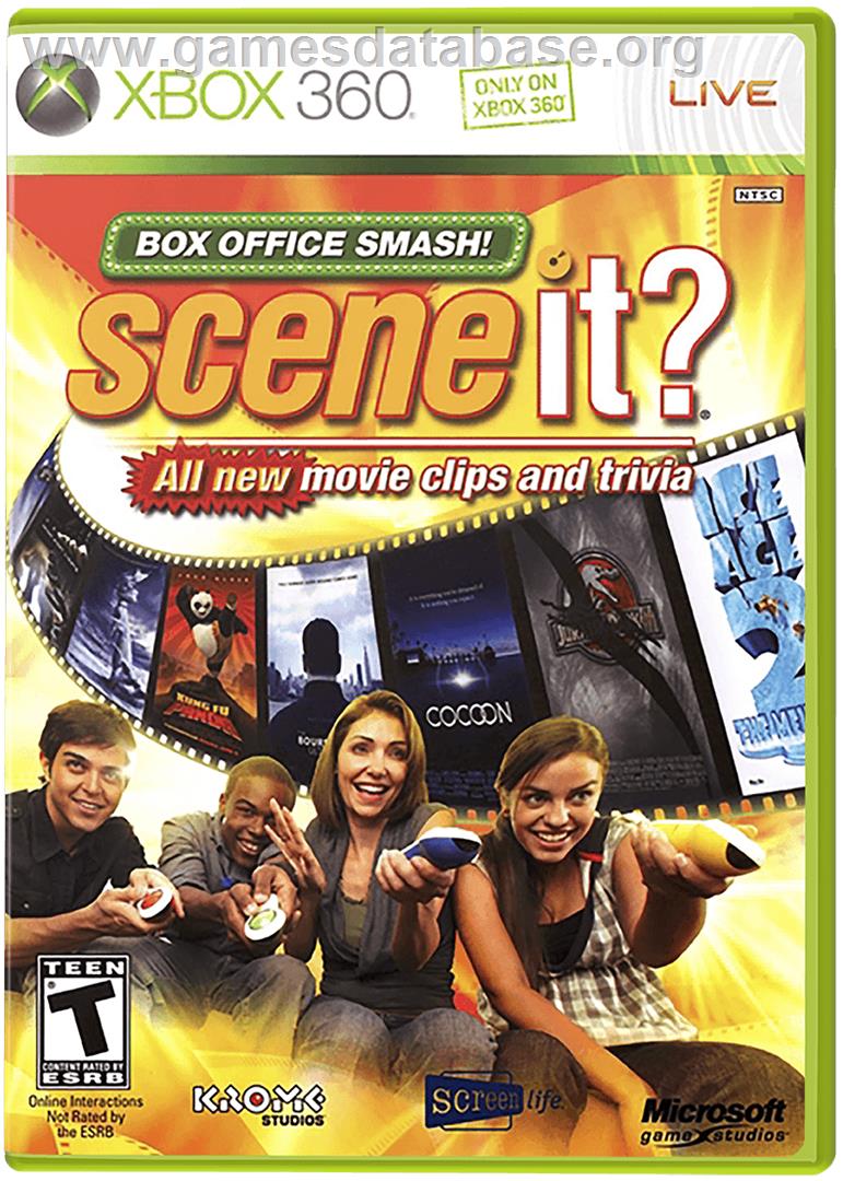 Scene It? BOS! - Microsoft Xbox 360 - Artwork - Box