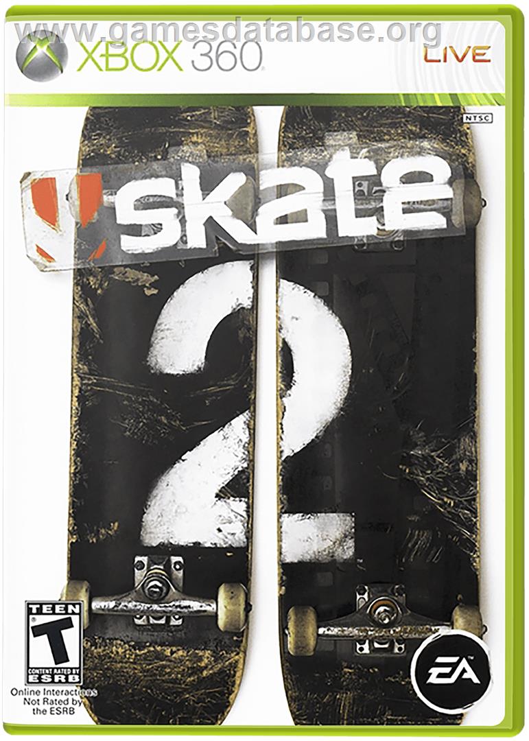 Skate 2 - Microsoft Xbox 360 - Artwork - Box