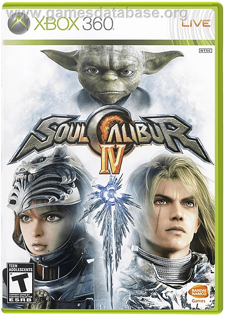 Soulcalibur IV - Microsoft Xbox 360 - Artwork - Box