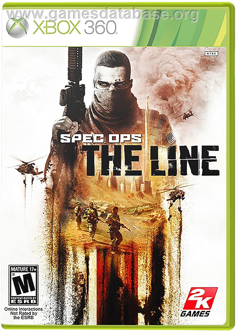 Spec Ops: The Line - Microsoft Xbox 360 - Artwork - Box