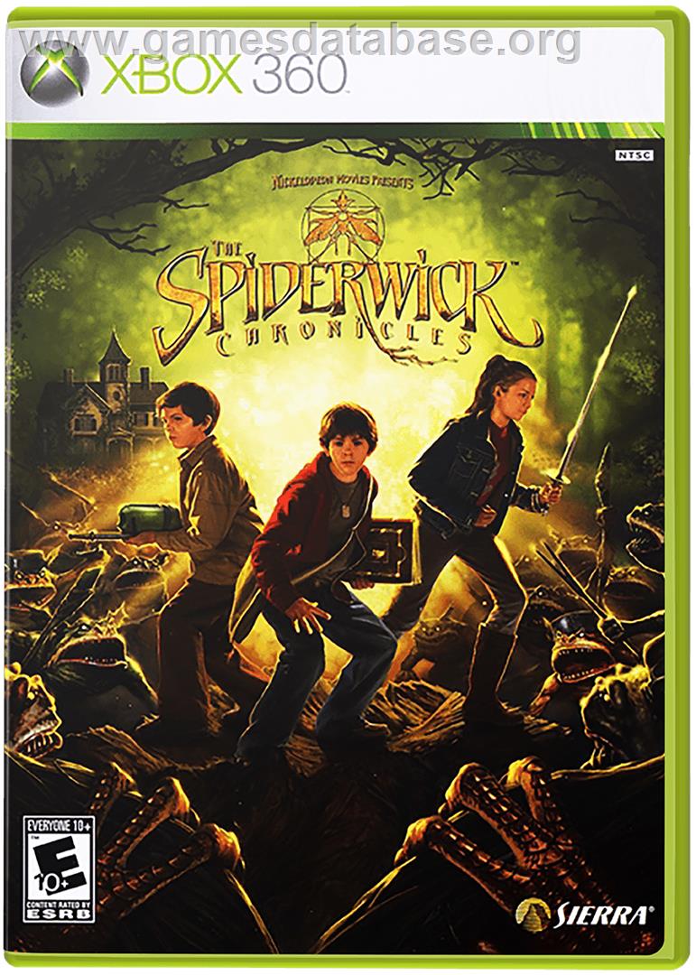 Spiderwick Chronicles - Microsoft Xbox 360 - Artwork - Box