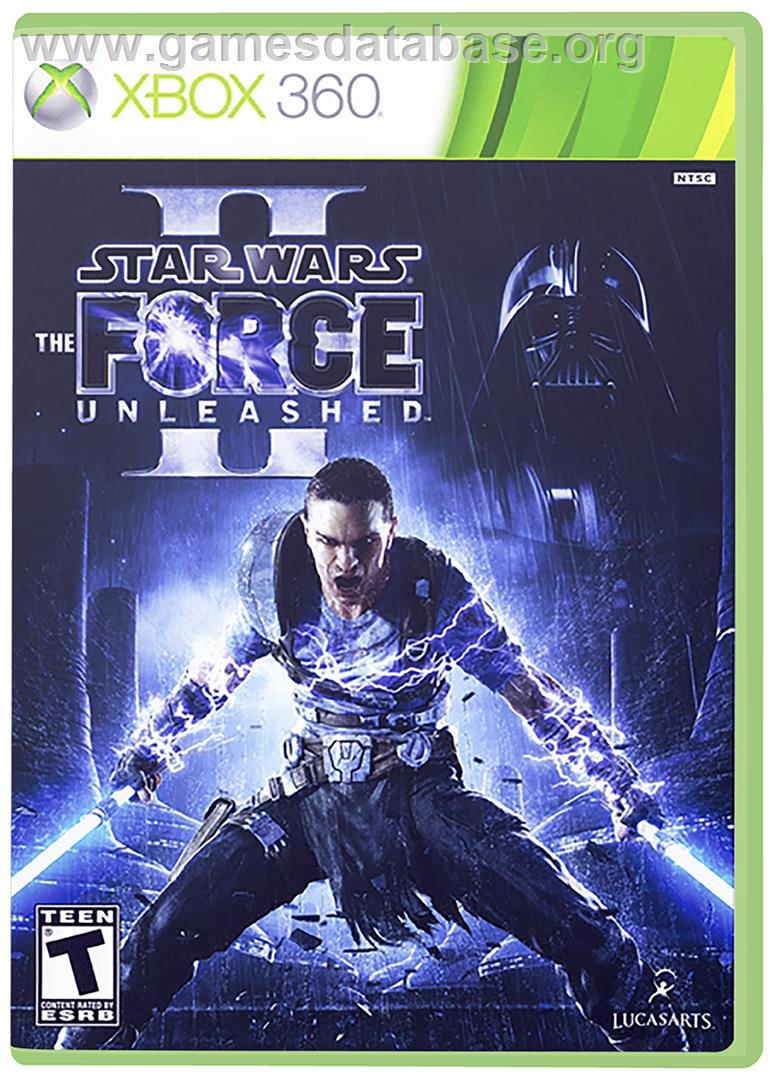 Star Wars: The Force Unleashed II - Microsoft Xbox 360 - Artwork - Box