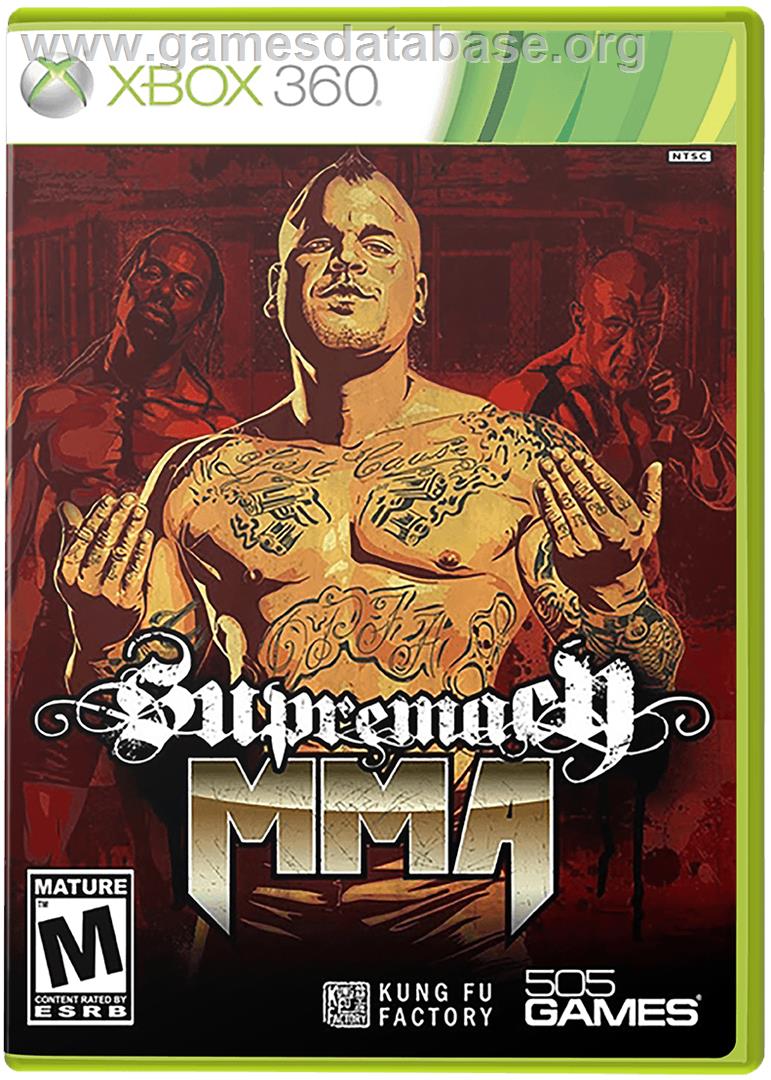 Supremacy MMA - Microsoft Xbox 360 - Artwork - Box