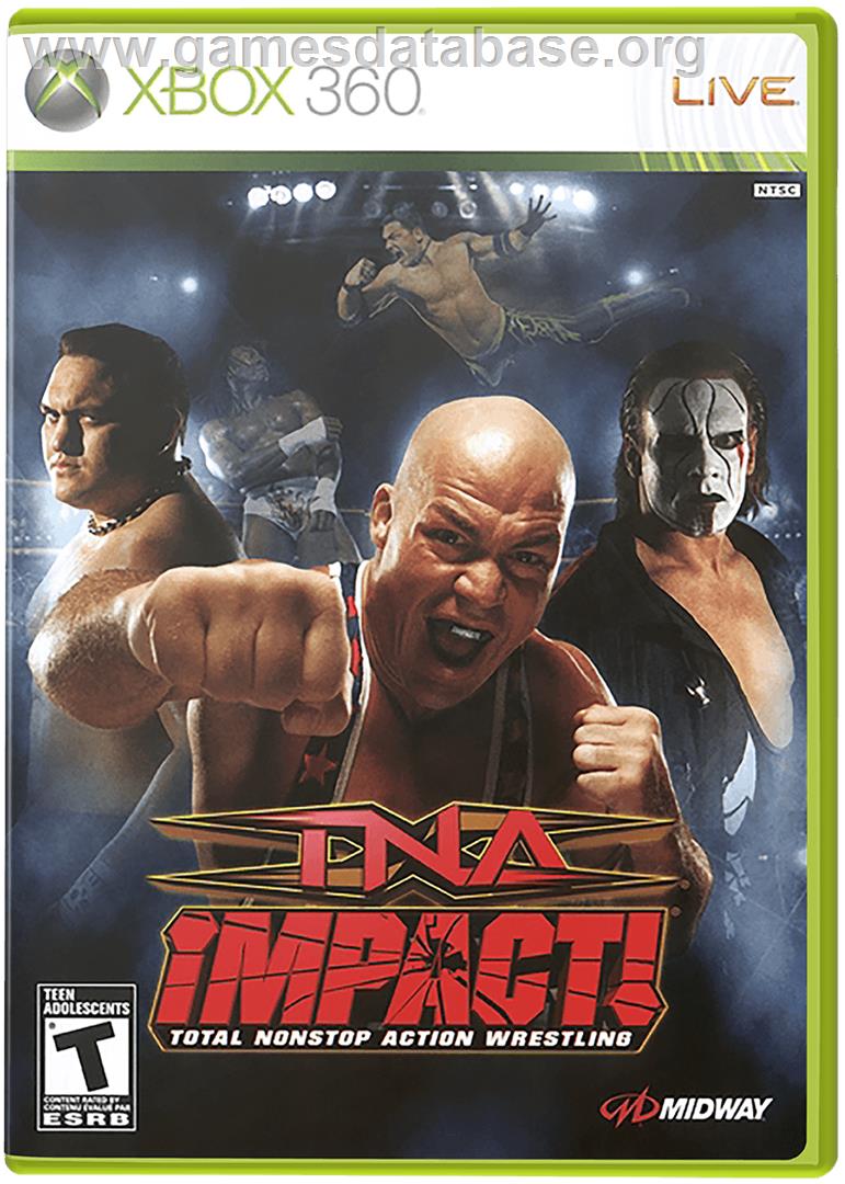 TNA iMPACT! - Microsoft Xbox 360 - Artwork - Box