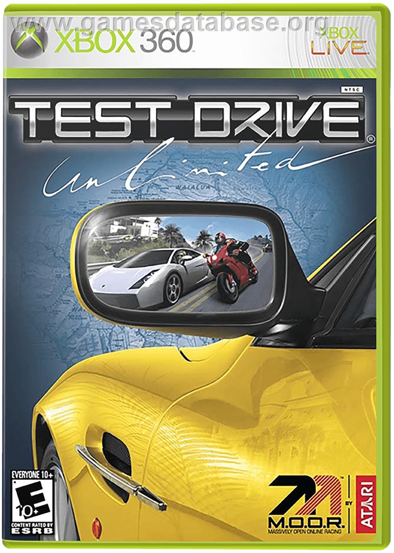 Test Drive Unlimited - Microsoft Xbox 360 - Artwork - Box