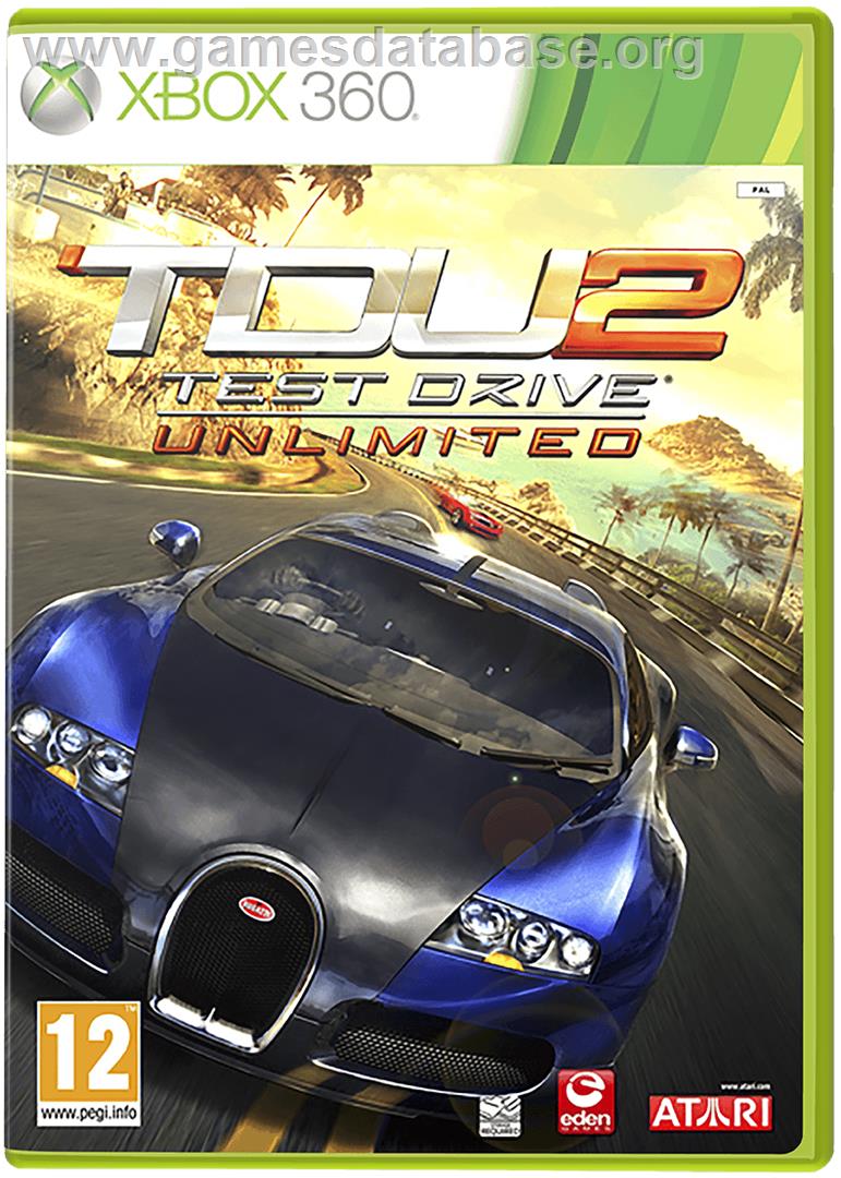 Test Drive Unlimited 2 - Microsoft Xbox 360 - Artwork - Box