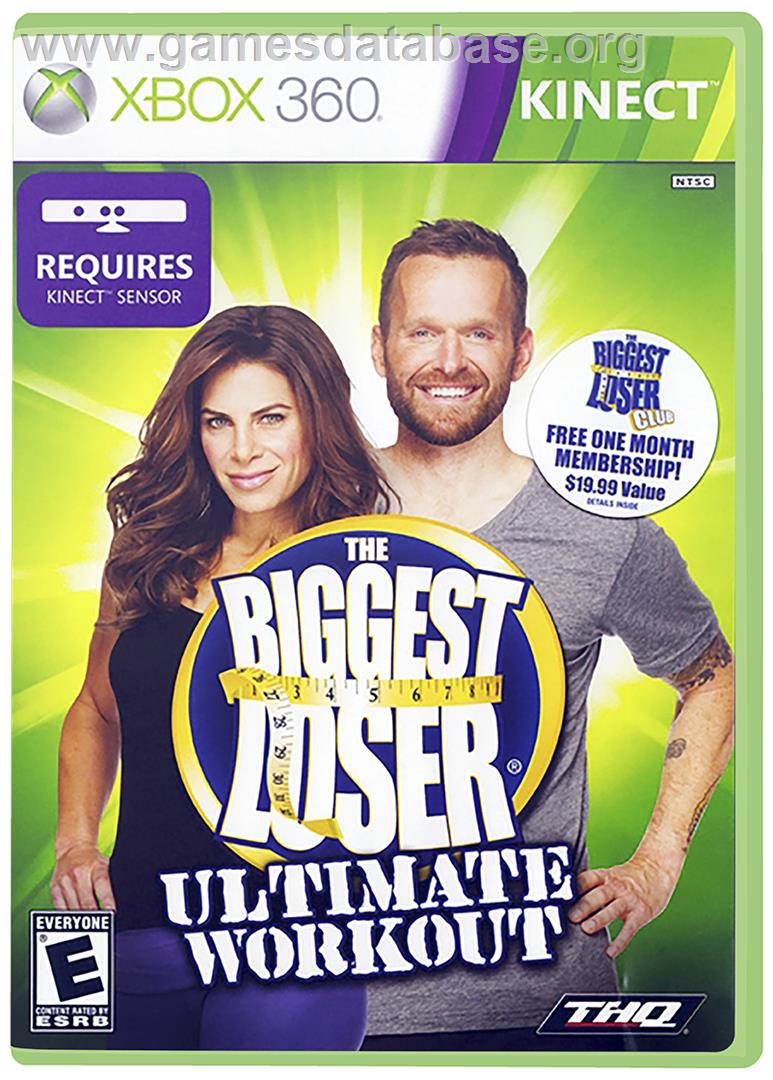 The Biggest Loser: Ultimate Workout - Microsoft Xbox 360 - Artwork - Box