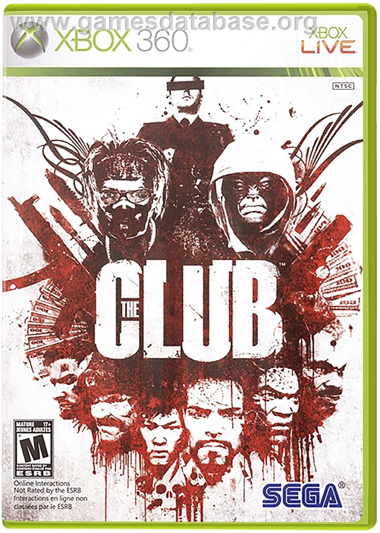 The Club - Microsoft Xbox 360 - Artwork - Box