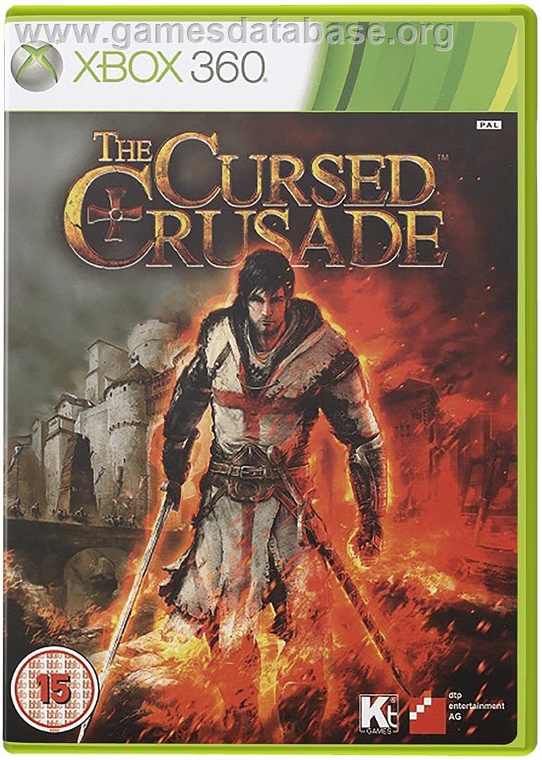 The Cursed Crusade - Microsoft Xbox 360 - Artwork - Box