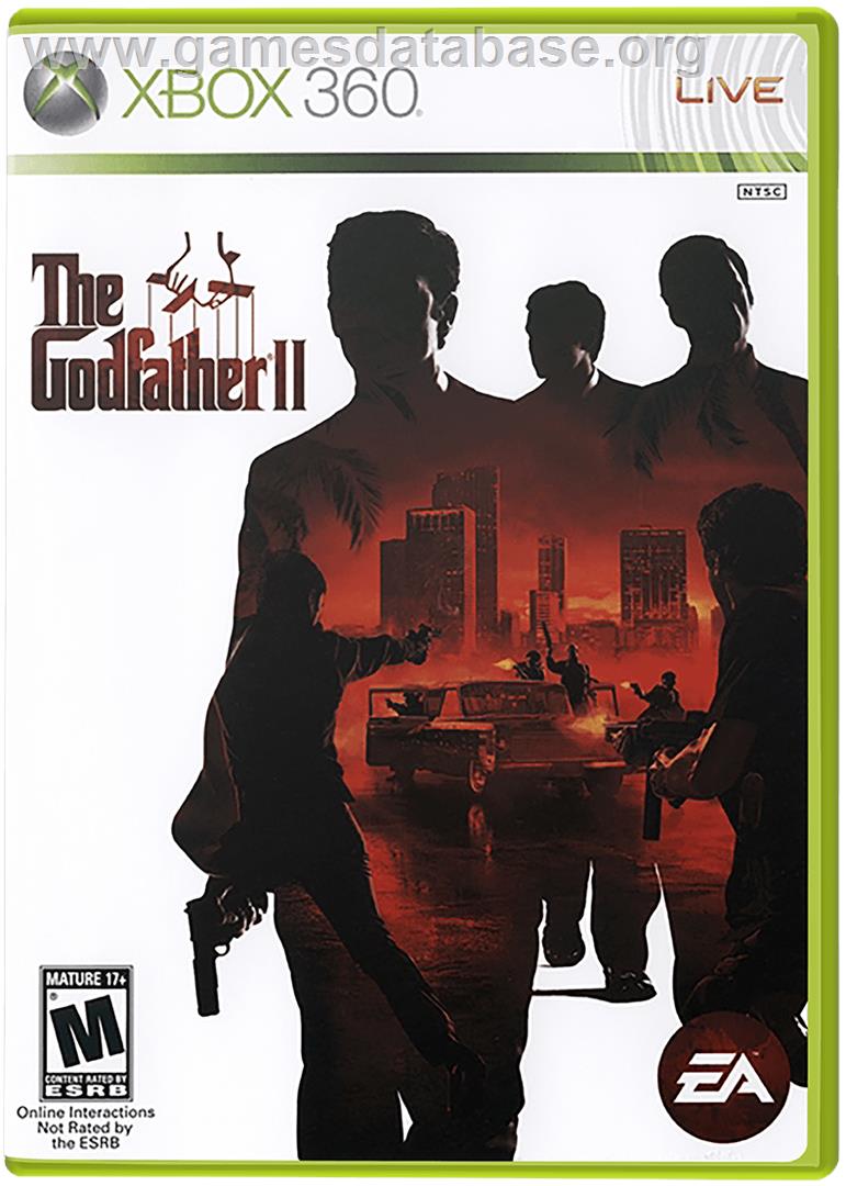 The Godfather II - Microsoft Xbox 360 - Artwork - Box