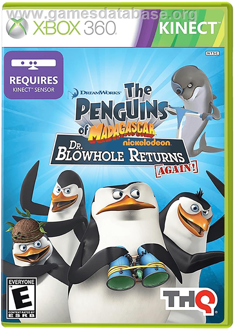 The Penguins of Madagascar - Microsoft Xbox 360 - Artwork - Box