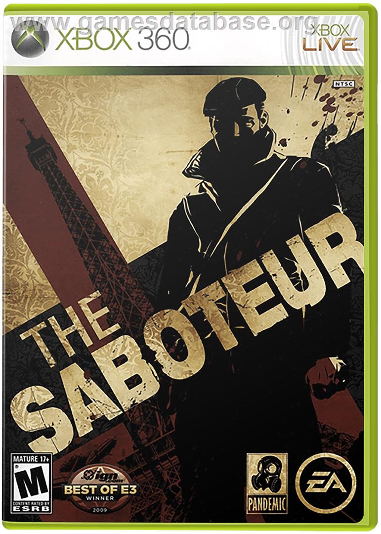 The Saboteur - Microsoft Xbox 360 - Artwork - Box