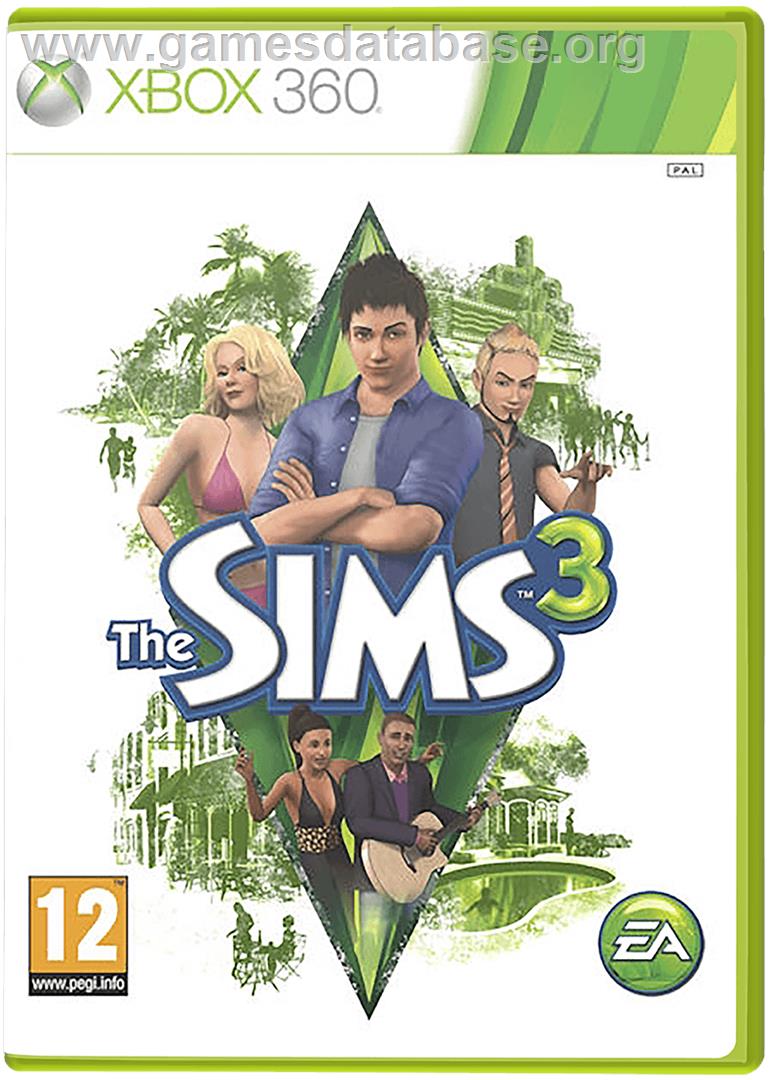 The Sims 3 - Microsoft Xbox 360 - Artwork - Box