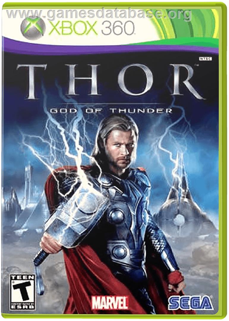 Thor: God of Thunder - Microsoft Xbox 360 - Artwork - Box