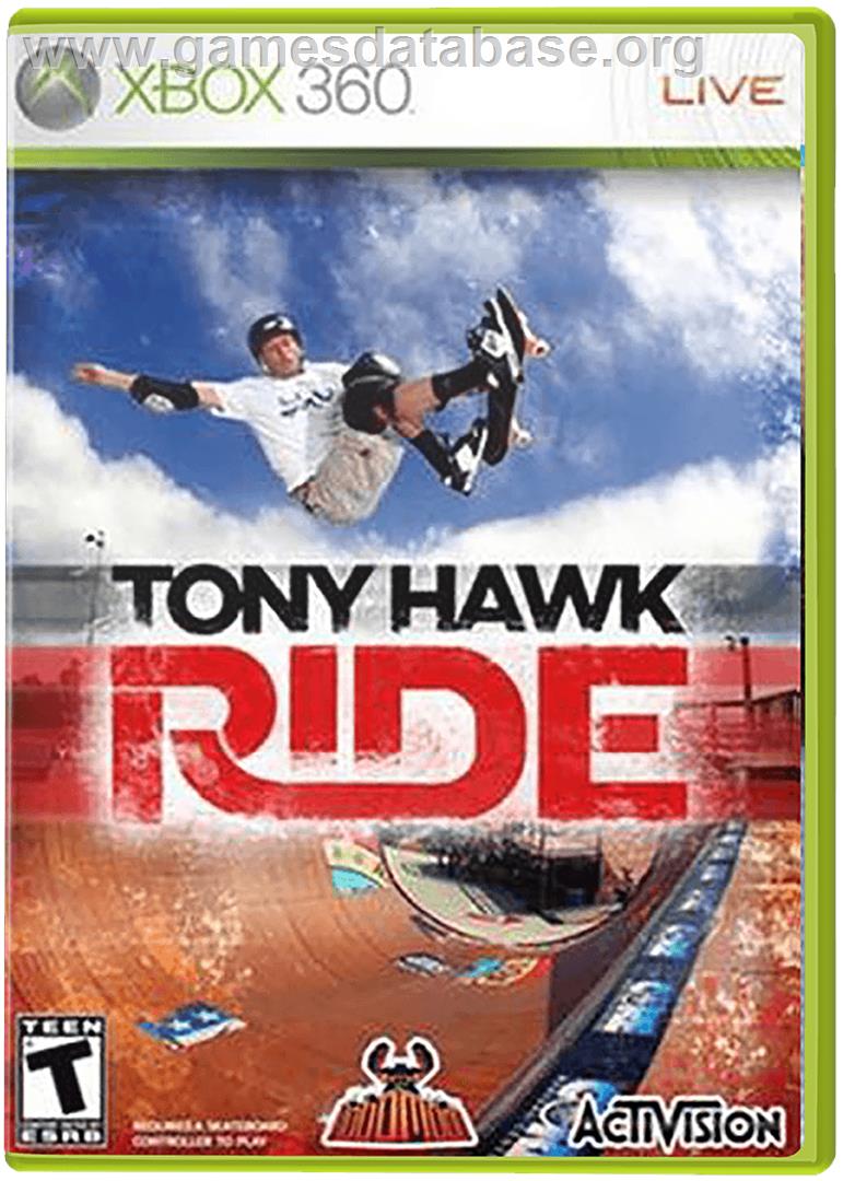 Tony Hawk: RIDE - Microsoft Xbox 360 - Artwork - Box