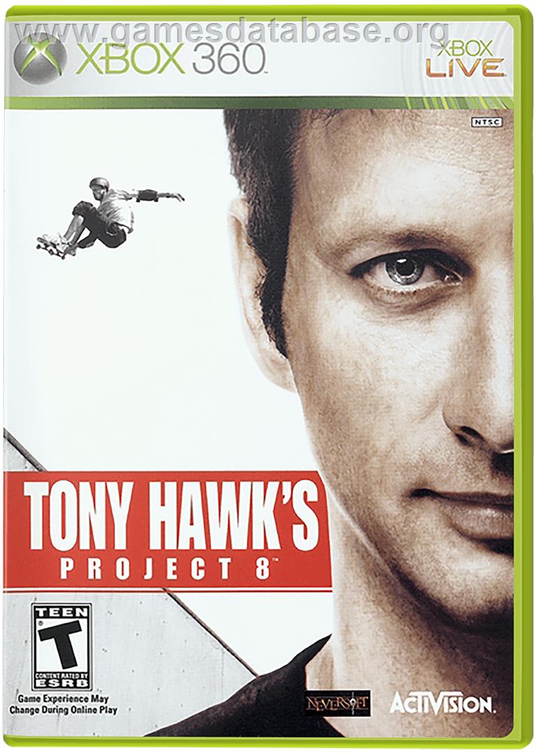 Tony Hawk's Project 8 - Microsoft Xbox 360 - Artwork - Box