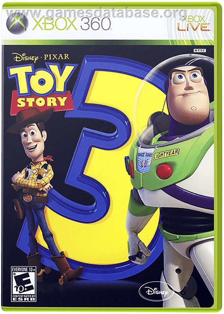 Toy Story 3 - Microsoft Xbox 360 - Artwork - Box