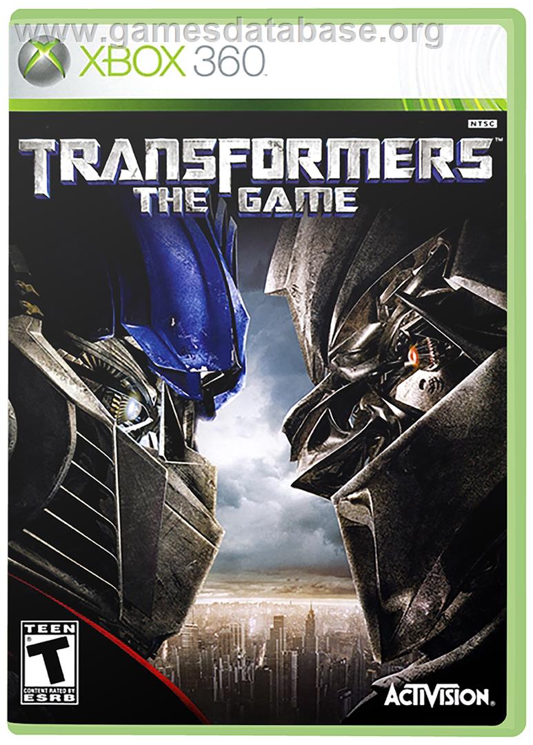 Transformers: The Game - Microsoft Xbox 360 - Artwork - Box