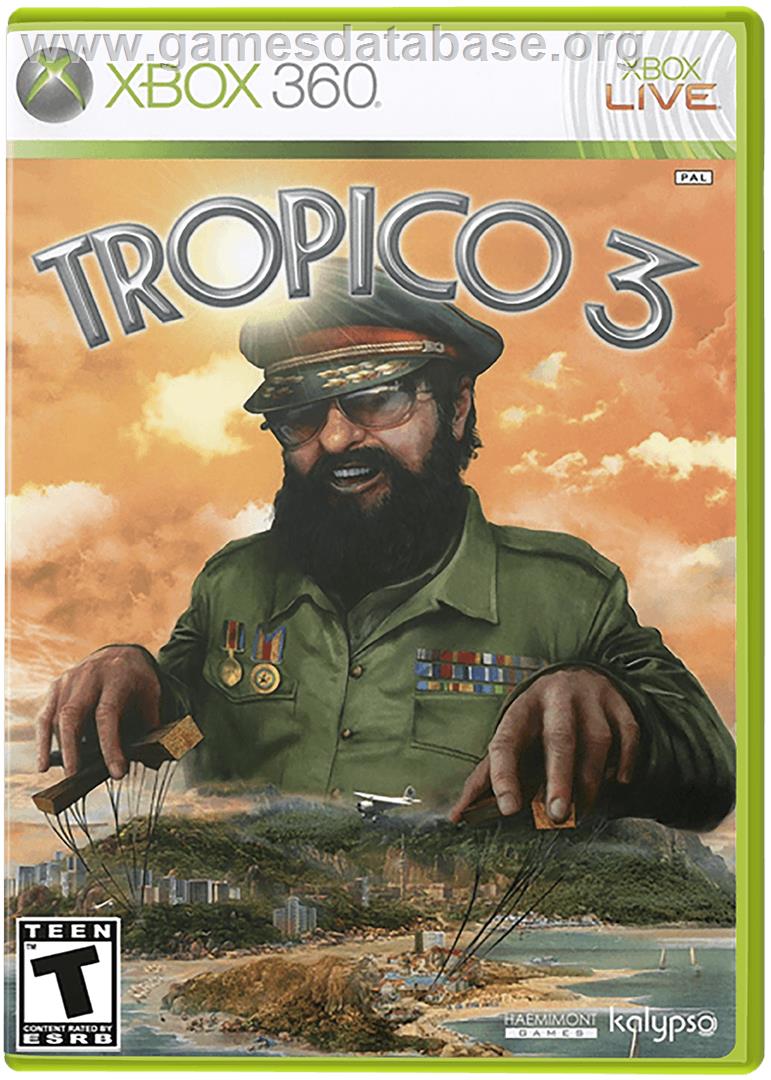 Tropico 3 - Microsoft Xbox 360 - Artwork - Box