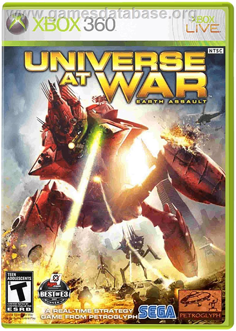 Universe at War - Microsoft Xbox 360 - Artwork - Box