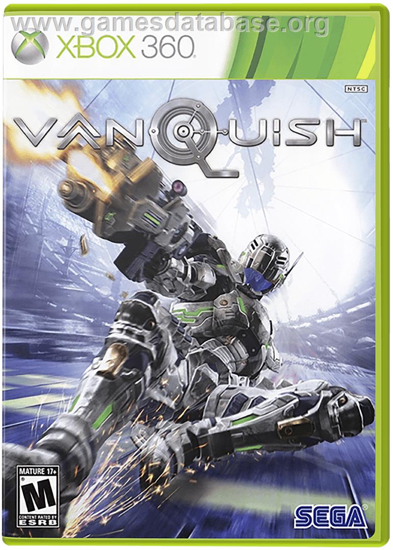 VANQUISH - Microsoft Xbox 360 - Artwork - Box