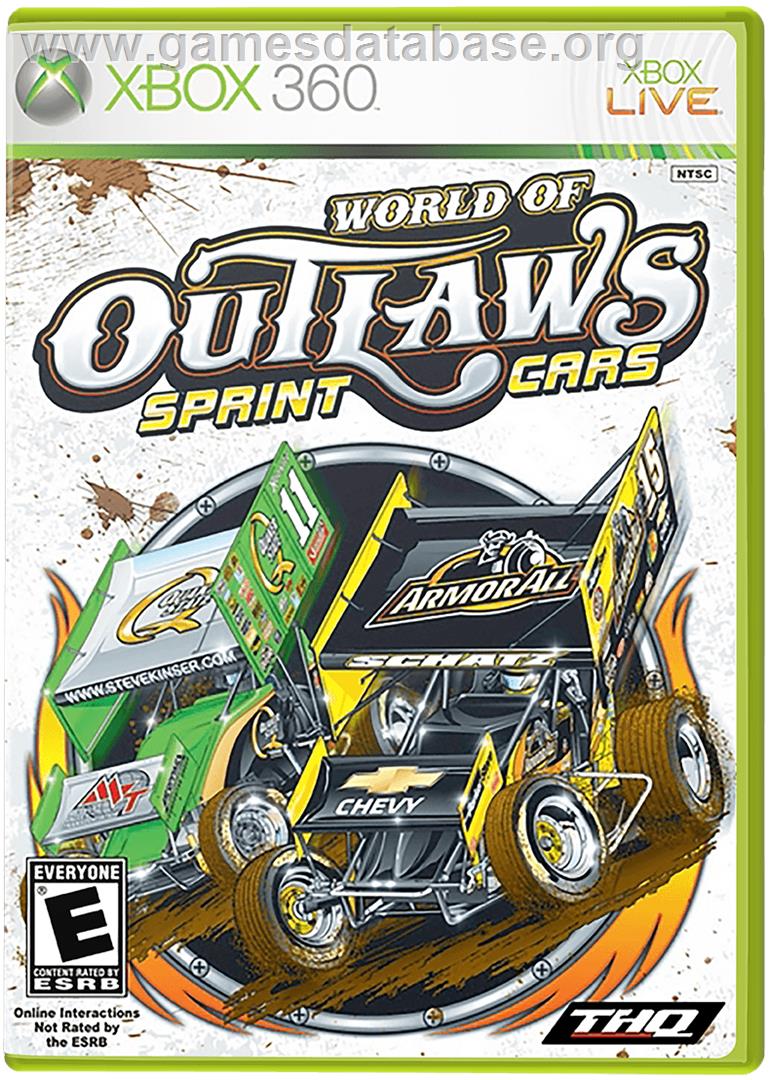 WoO: Sprint Cars - Microsoft Xbox 360 - Artwork - Box
