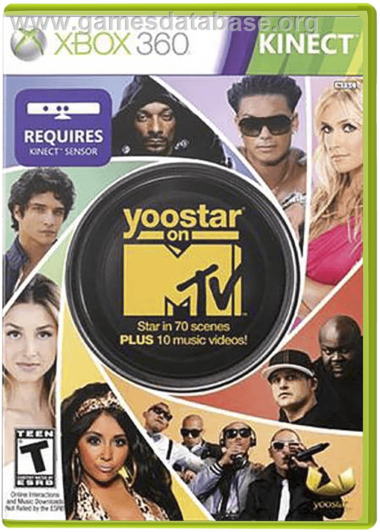 Yoostar On MTV - Microsoft Xbox 360 - Artwork - Box
