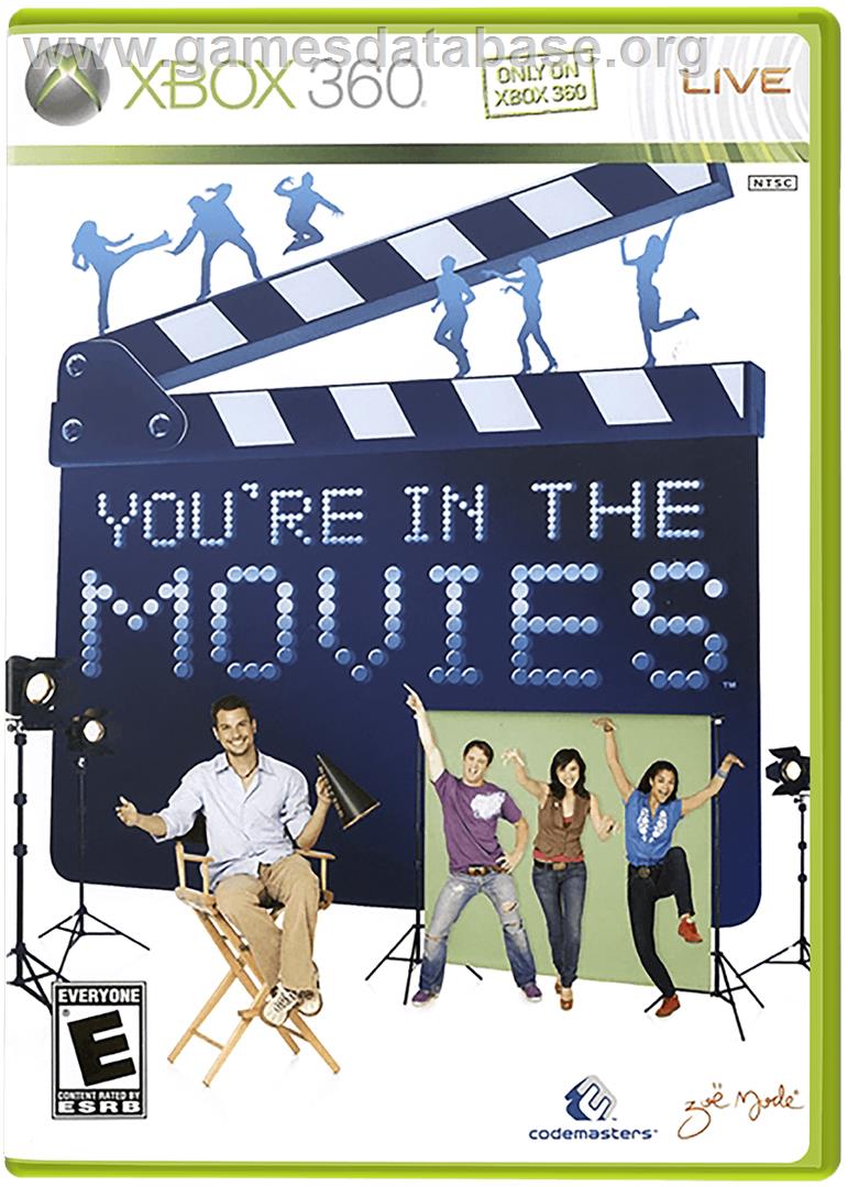 You're in the Movies - Microsoft Xbox 360 - Artwork - Box