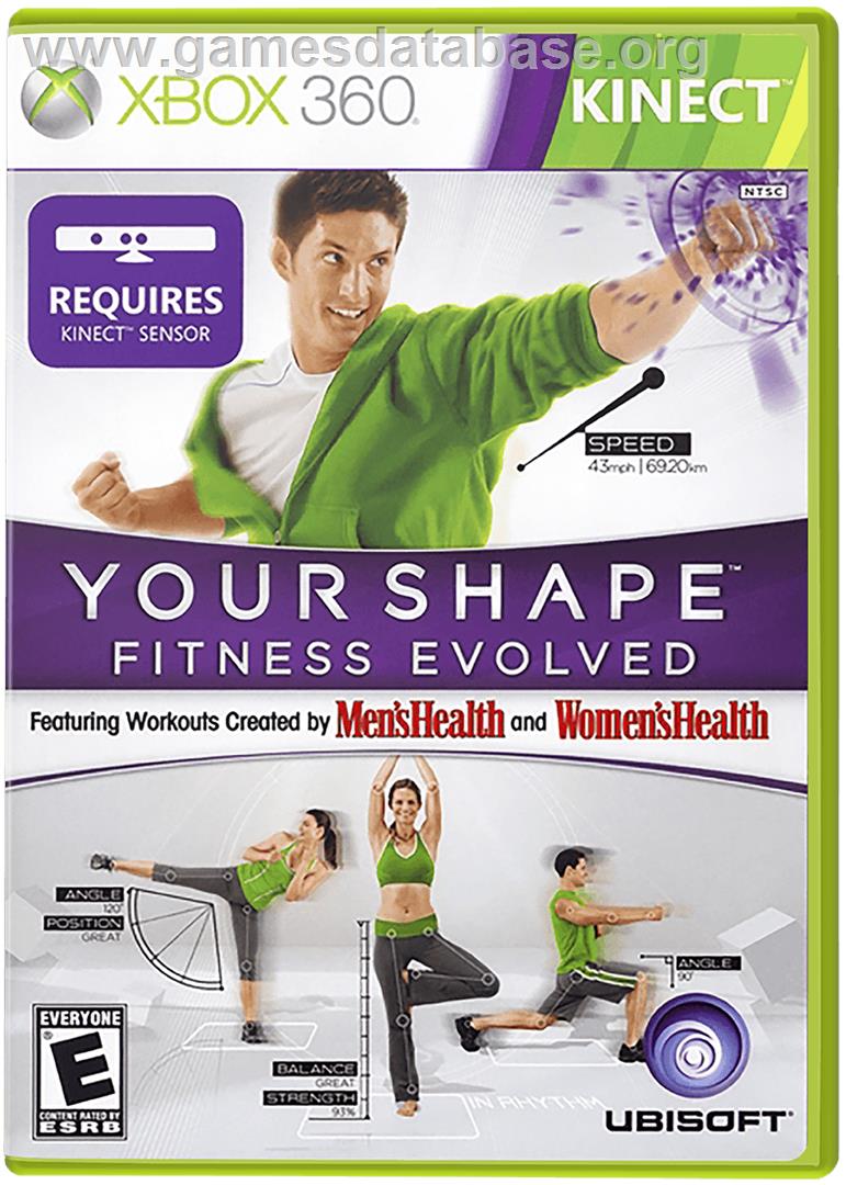 Your Shape : Fitness Evolved - Microsoft Xbox 360 - Artwork - Box
