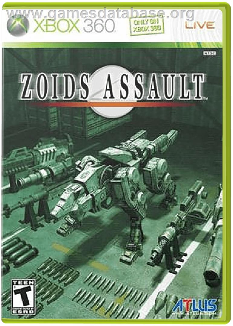 Zoids Assault - Microsoft Xbox 360 - Artwork - Box