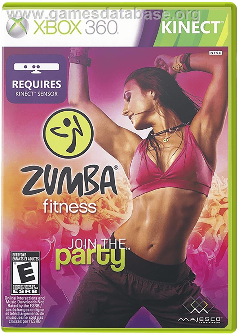 Zumba Fitness - Microsoft Xbox 360 - Artwork - Box