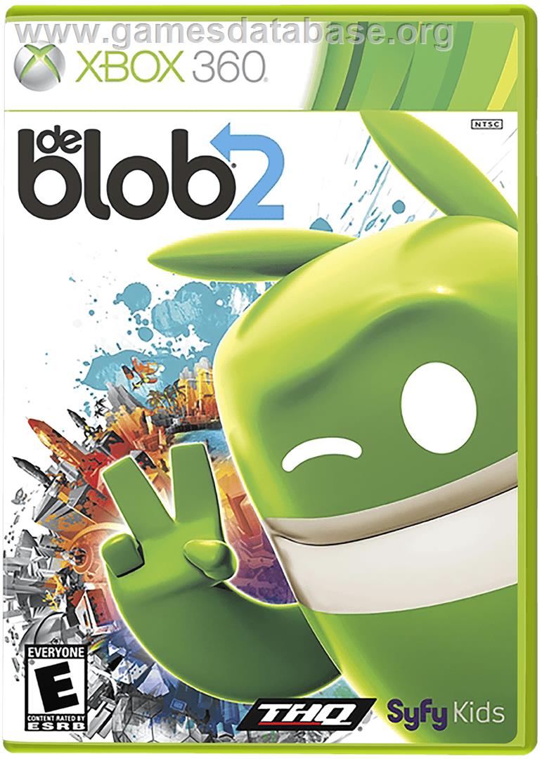 de Blob 2 - Microsoft Xbox 360 - Artwork - Box