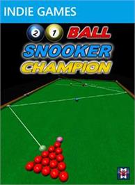 Box cover for 21 Ball Snooker Champion on the Microsoft Xbox Live Arcade.
