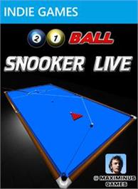 Box cover for 21 Ball Snooker LIVE on the Microsoft Xbox Live Arcade.