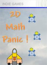 Box cover for 2D Math Panic on the Microsoft Xbox Live Arcade.