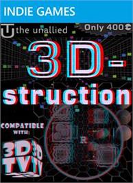 Box cover for 3D-struction on the Microsoft Xbox Live Arcade.